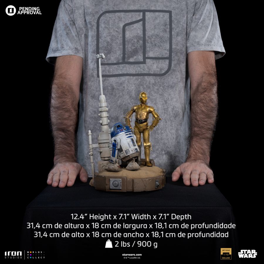 Star Wars - C-3PO & R2-D2 Deluxe 1:10 Scale Statue