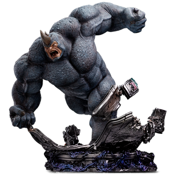 Figurine Marvel Rhino - Eaglemoss N°10 - Collection Officielle - Plomb - Magazine Inclus - Scellée