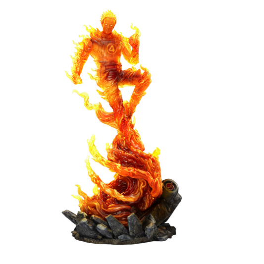 Fantastic 4: First Steps - Human Torch 1:10 Scale Statue