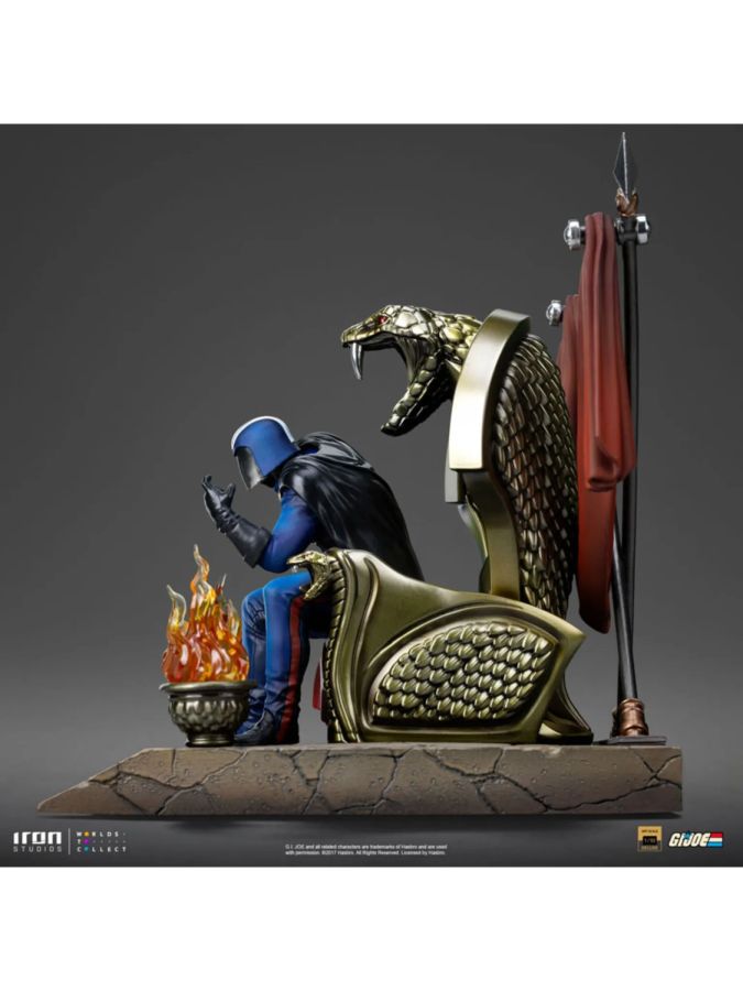 G.I. Joe - Cobra Commander Deluxe 1:10 Scale Statue