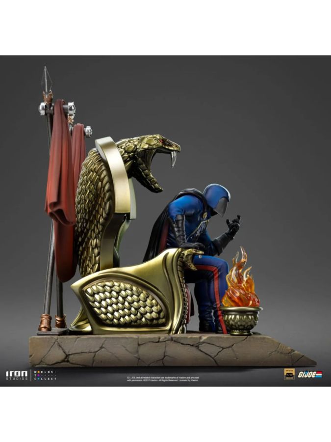 G.I. Joe - Cobra Commander Deluxe 1:10 Scale Statue