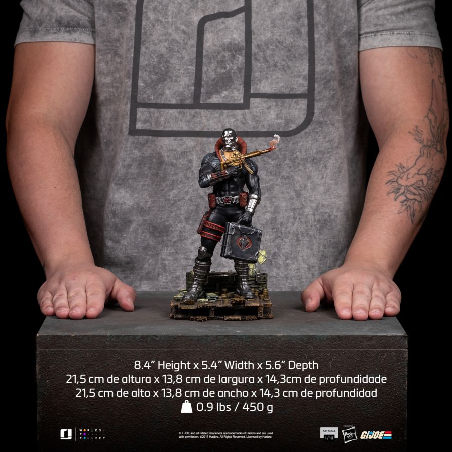 G.I. Joe - Destro 1:10 Scale Statue