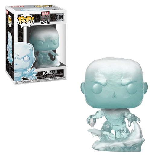 Marvel - Iceman (Flocked) Pop Vinyl #504