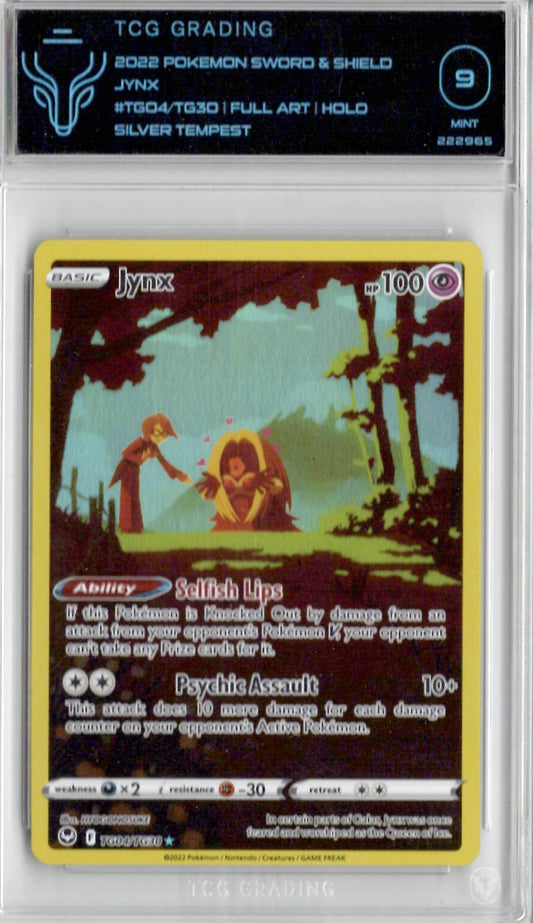 2022 Pokemon SWSH Silver Tempest TG04 Jynx - TCG 9