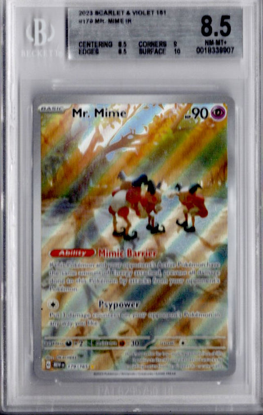 2023 Pokemon Scarlet & Violet 151 179 Mr. Mime - BGS 8.5