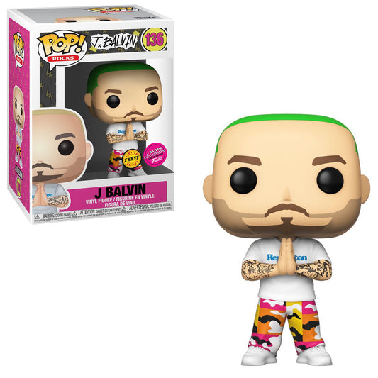 J Balvin - J Balvin CHASE Funko Limited Edition Stickered Exclusive Pop! Vinyl #136