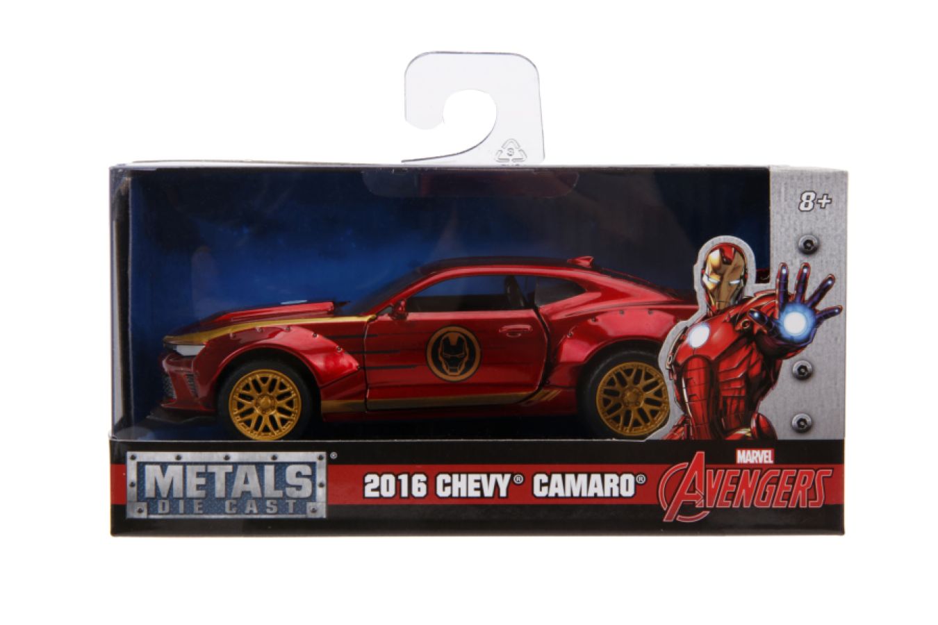 Marvel Comics - Iron Man 2016 Chevy Camaro SS 1:32 Hollywood Ride