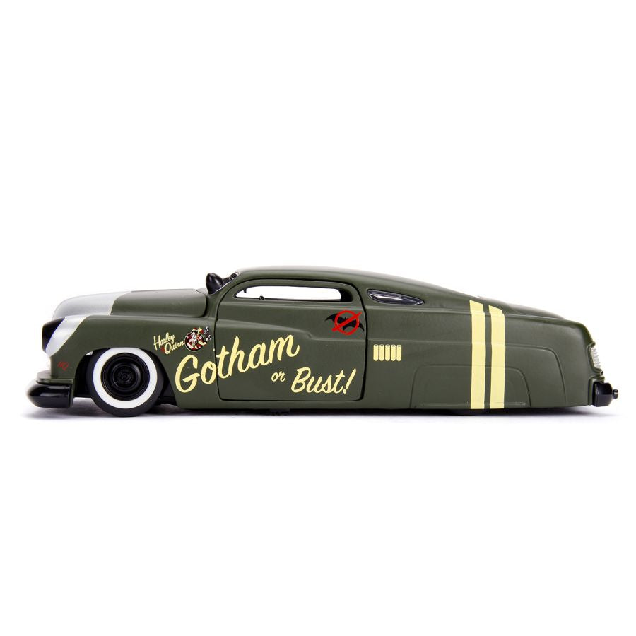 DC Comics Bombshells - Harley Quinn 1951 Mercury 1:24 Scale Hollywood Rides Diecast Vehicle