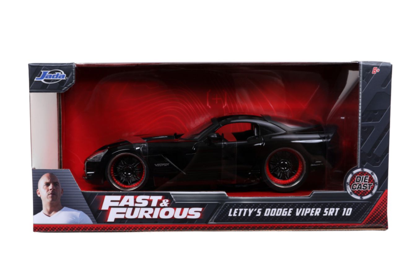Fast and Furious - '08 Dodge Viper SRT 1:24 Scale Hollywood Ride