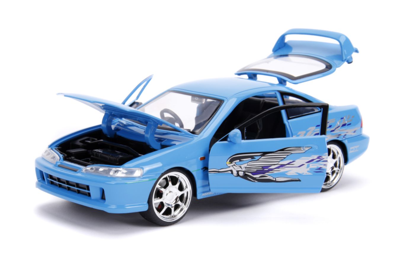 Fast and Furious 8 - Mia's Acura Integra Type R 1:24 Scale Hollywood Ride