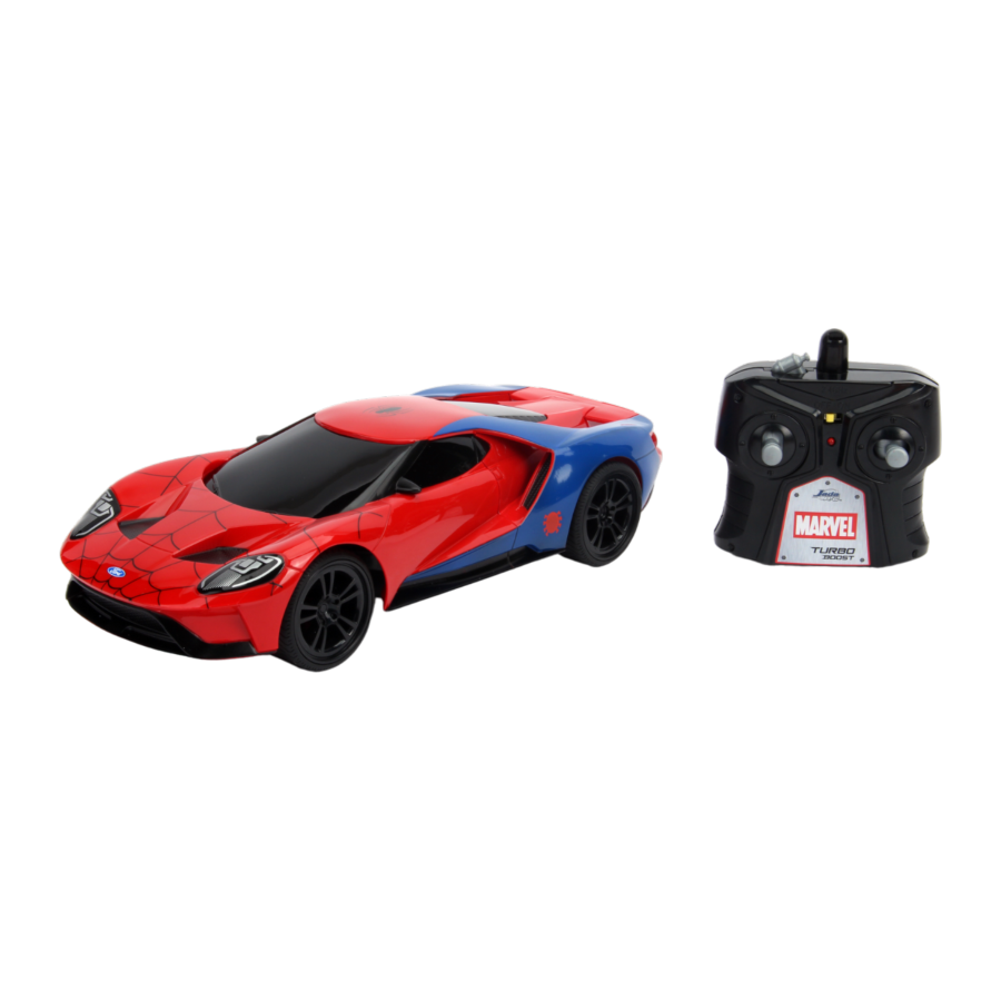 Marvel Comics - 2017 Ford GT (Spider-Man) 1:16 Scale Remote Control Car