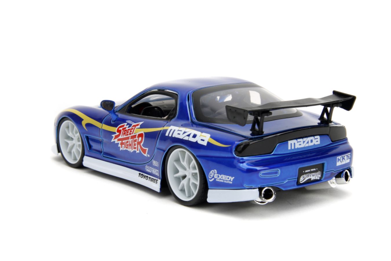 Street Fighter - Mazda RX-7 (1993) 1:24 Scale with Chun-Li Figure