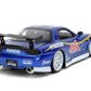 Street Fighter - Mazda RX-7 (1993) 1:24 Scale with Chun-Li Figure