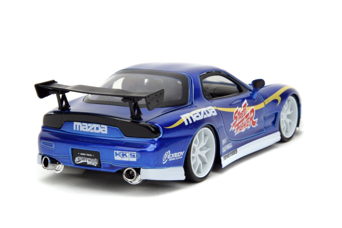 Street Fighter - Mazda RX-7 (1993) 1:24 Scale with Chun-Li Figure