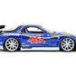 Street Fighter - Mazda RX-7 (1993) 1:24 Scale with Chun-Li Figure