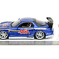 Street Fighter - Mazda RX-7 (1993) 1:24 Scale with Chun-Li Figure