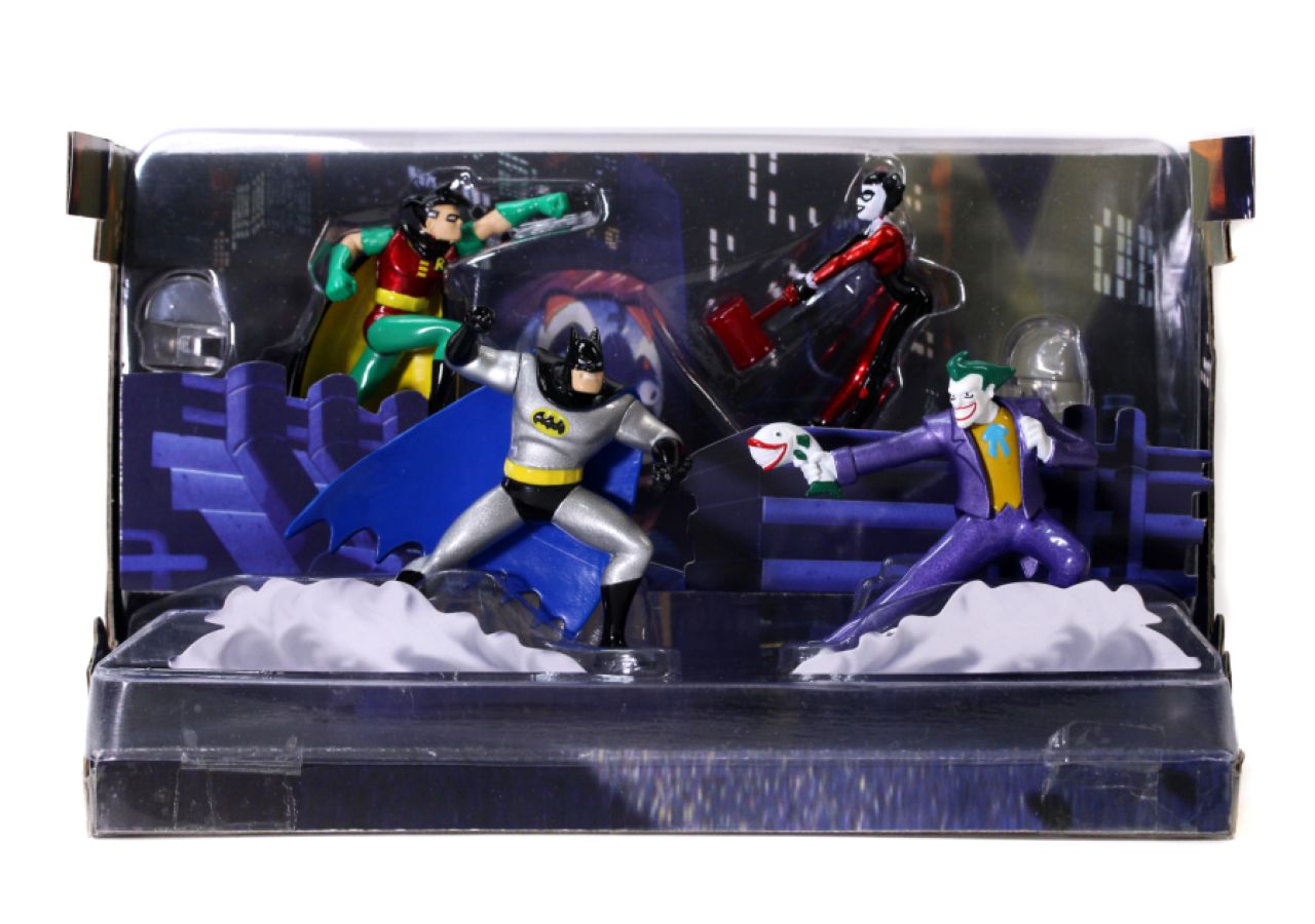 Batman: The Animated Series - Nano Metalfigs Diorama Scene
