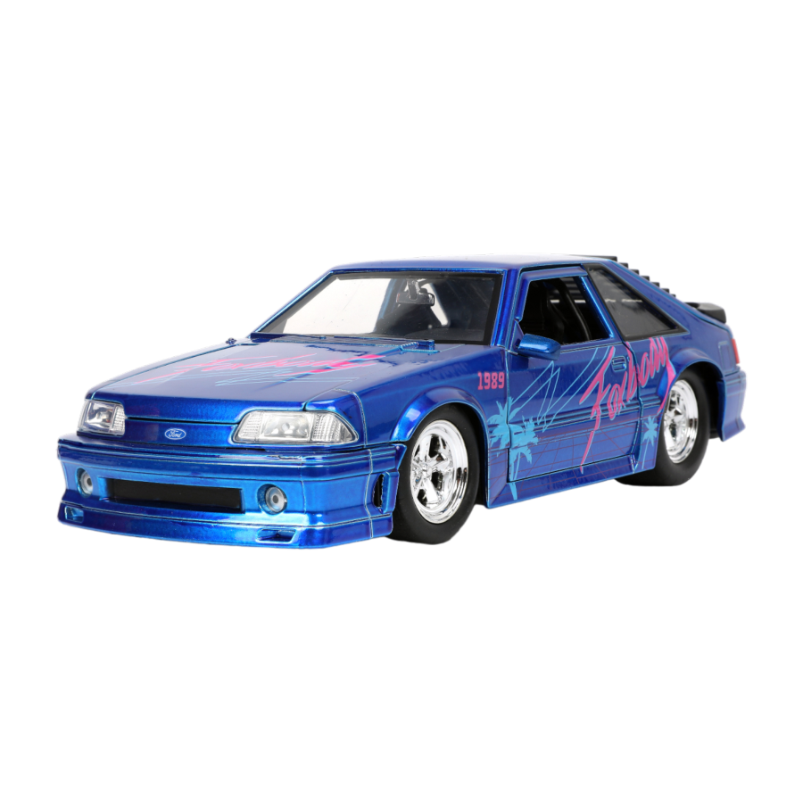 I Love The - 80's 1989 Ford Mustang GT 1:24 Scale