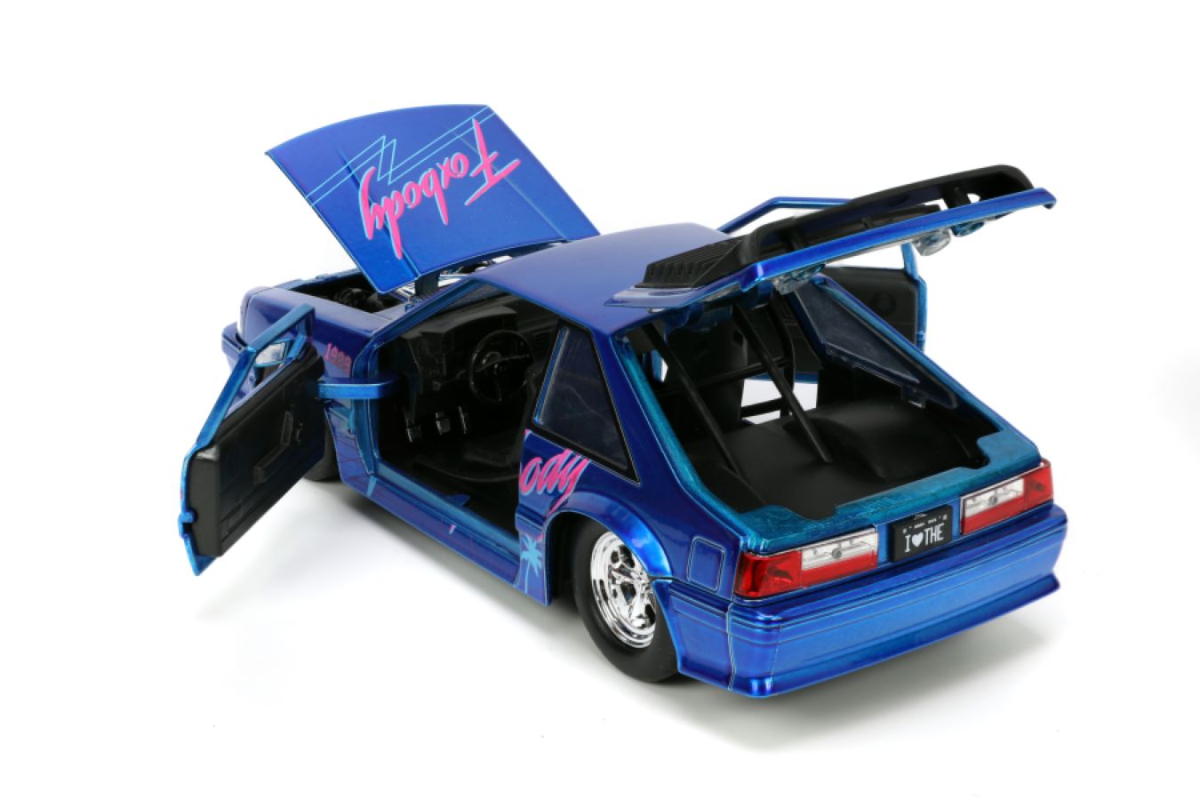 I Love The - 80's 1989 Ford Mustang GT 1:24 Scale