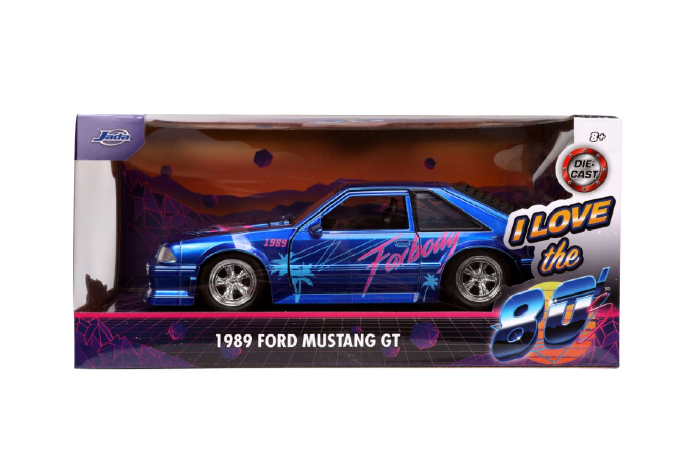 I Love The - 80's 1989 Ford Mustang GT 1:24 Scale