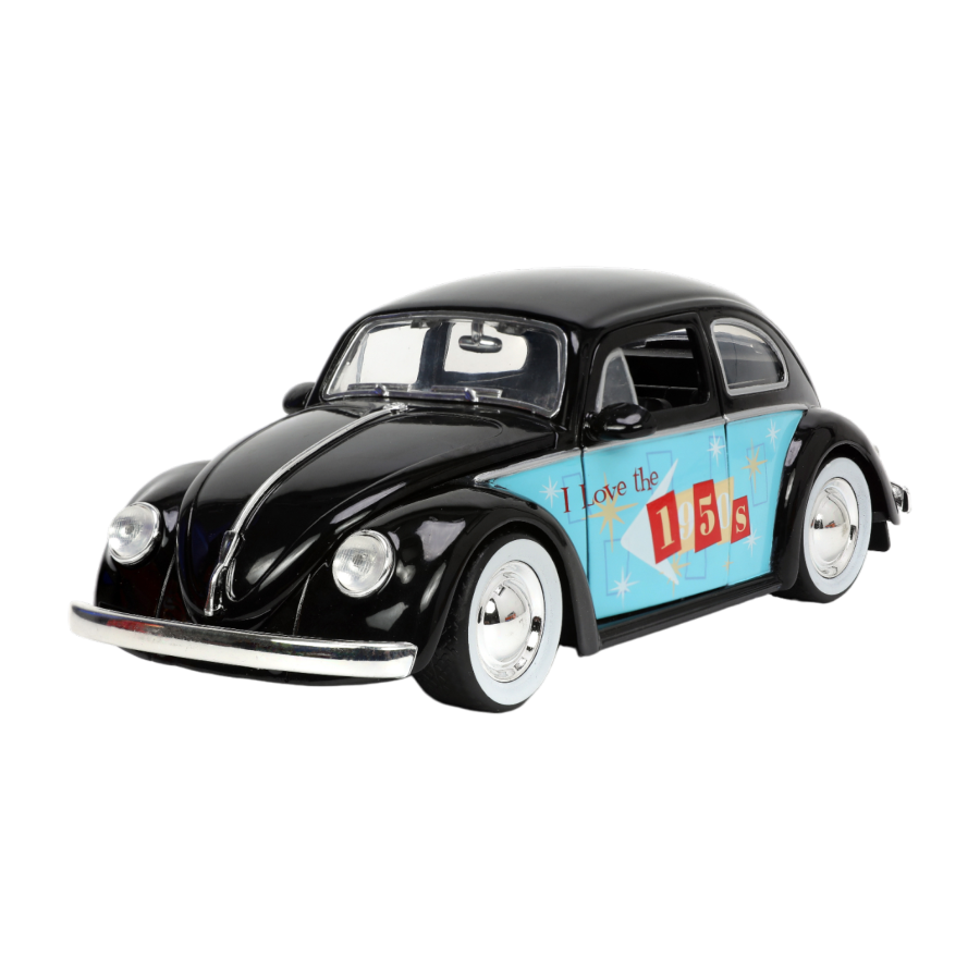I Love The - 50's 1959 Volkswagon Beetle 1:24 Scale
