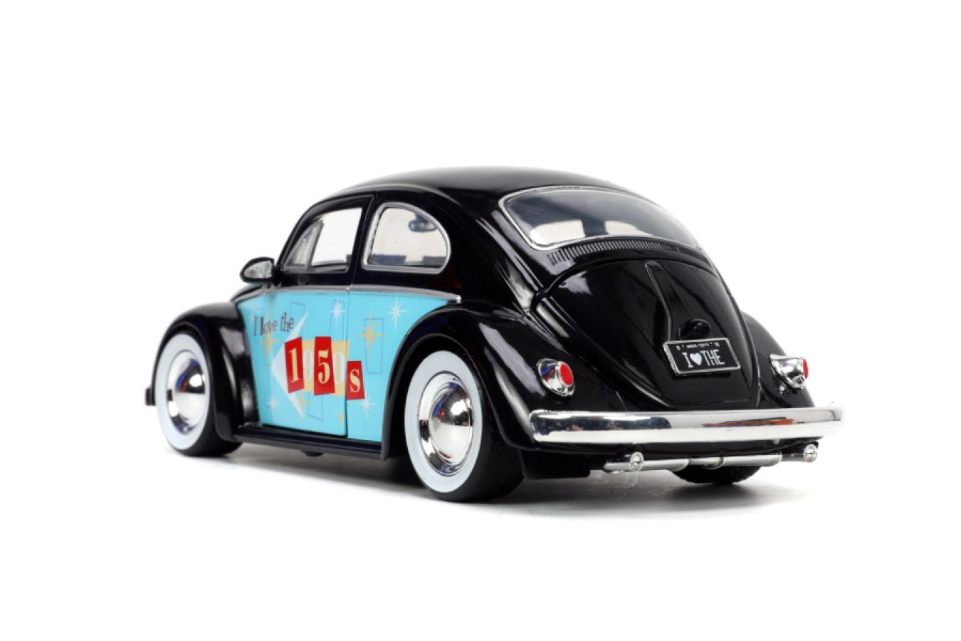 I Love The - 50's 1959 Volkswagon Beetle 1:24 Scale