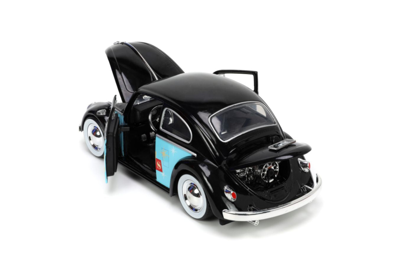 I Love The - 50's 1959 Volkswagon Beetle 1:24 Scale