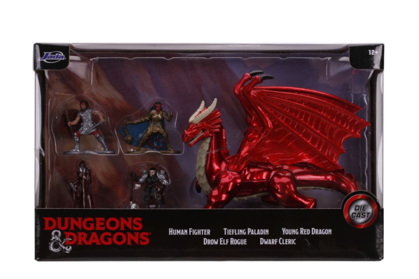 Dungeons & Dragons - 1.65" Metal Figure Deluxe Pack