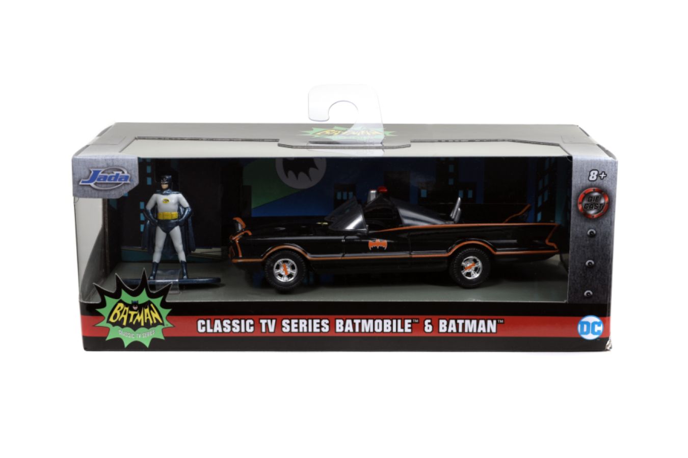 Batman (TV) - Batmobile with Figure 1:32 Scale Hollywood Ride