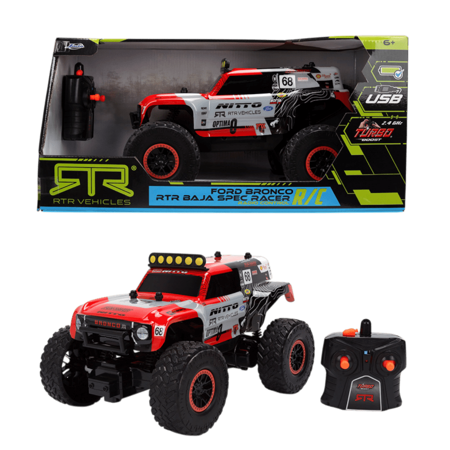 RTR Racing - 1:14 Ford Bronco Off-Road Remote Control Car