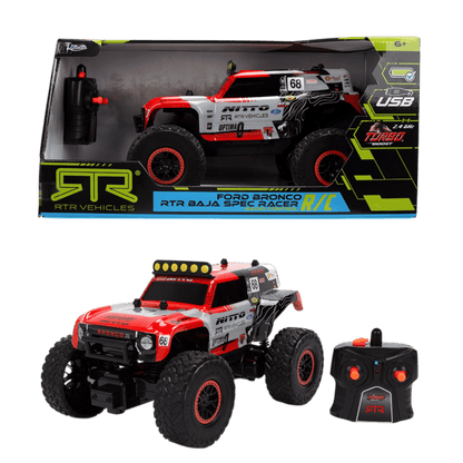 RTR Racing - 1:14 Ford Bronco Off-Road Remote Control Car