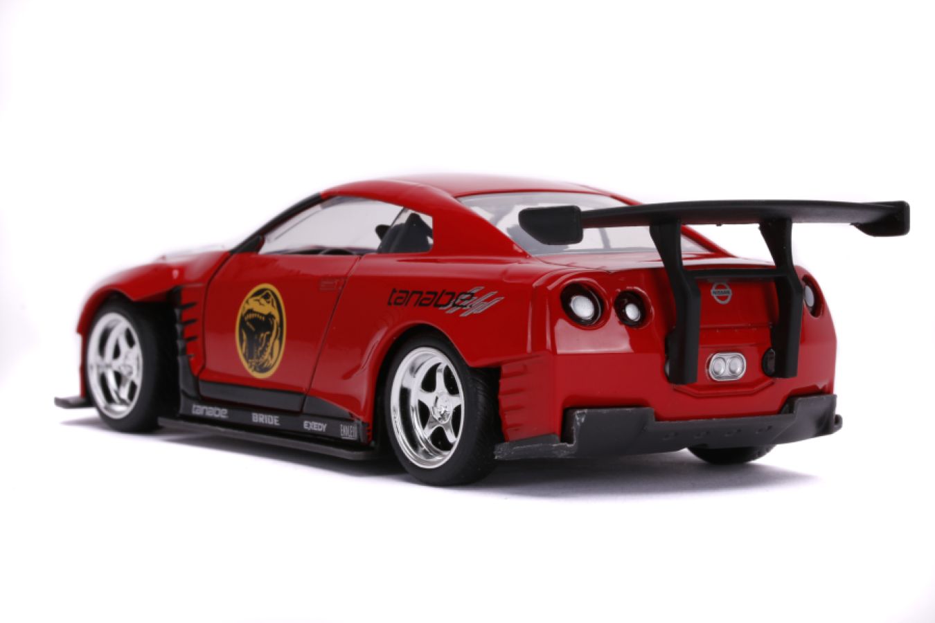 Power Rangers - '09 Nissan GT-R Red 1:32 Scale Hollywood Ride