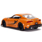 Fast and Furious 9: The Fast Saga - 2020 Toyota Supra Metallic Orange 1:32 Scale Hollywood Ride