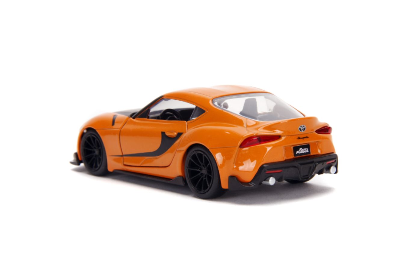 Fast and Furious 9: The Fast Saga - 2020 Toyota Supra Metallic Orange 1:32 Scale Hollywood Ride