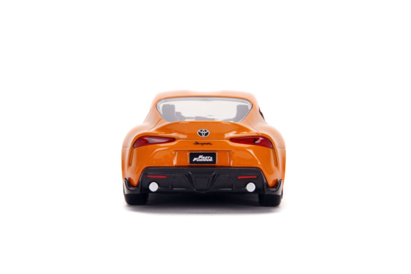 Fast and Furious 9: The Fast Saga - 2020 Toyota Supra Metallic Orange 1:32 Scale Hollywood Ride