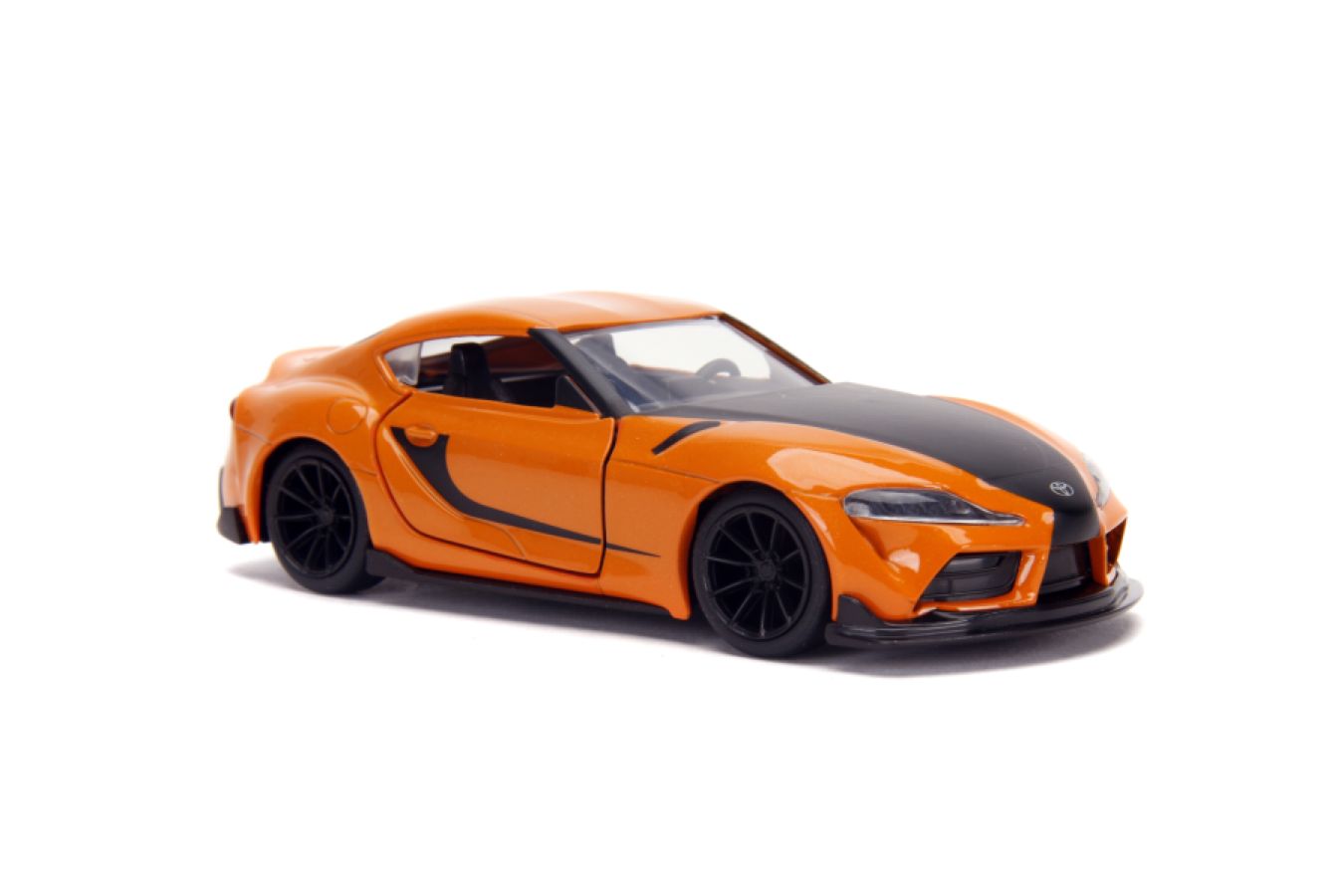 Fast and Furious 9: The Fast Saga - 2020 Toyota Supra Metallic Orange 1:32 Scale Hollywood Ride