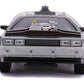 Back to the Future Part III - Time Machine Raw Metal 1:24 Scale Hollywood Ride