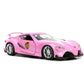 Power Rangers - Toyota FT-1 with Pink Ranger 1:32 Scale