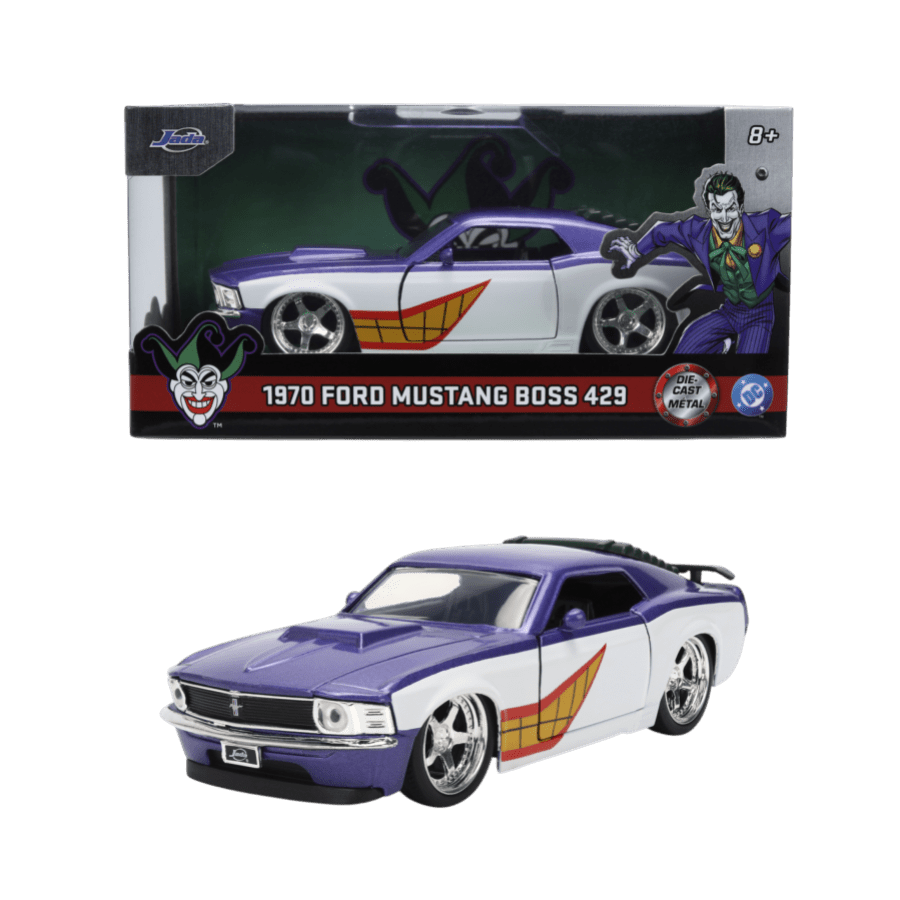 DC Comics - 1:32 1970 Ford Mustang Boss 429 Diecast Vehicle