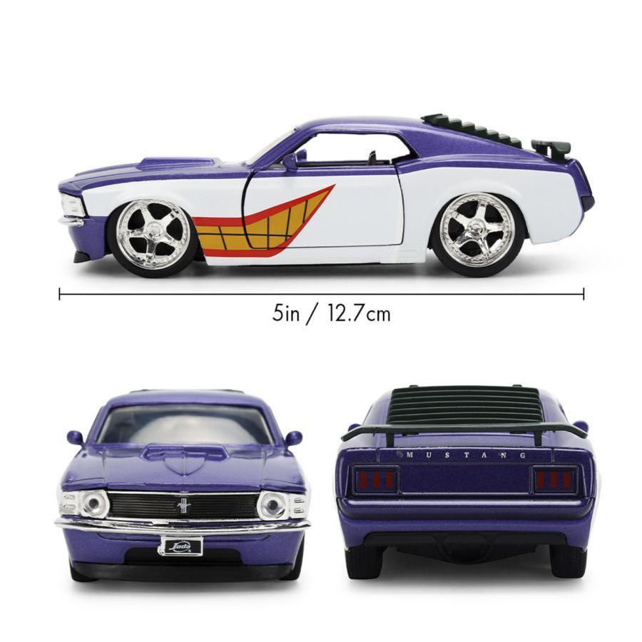 DC Comics - 1:32 1970 Ford Mustang Boss 429 Diecast Vehicle