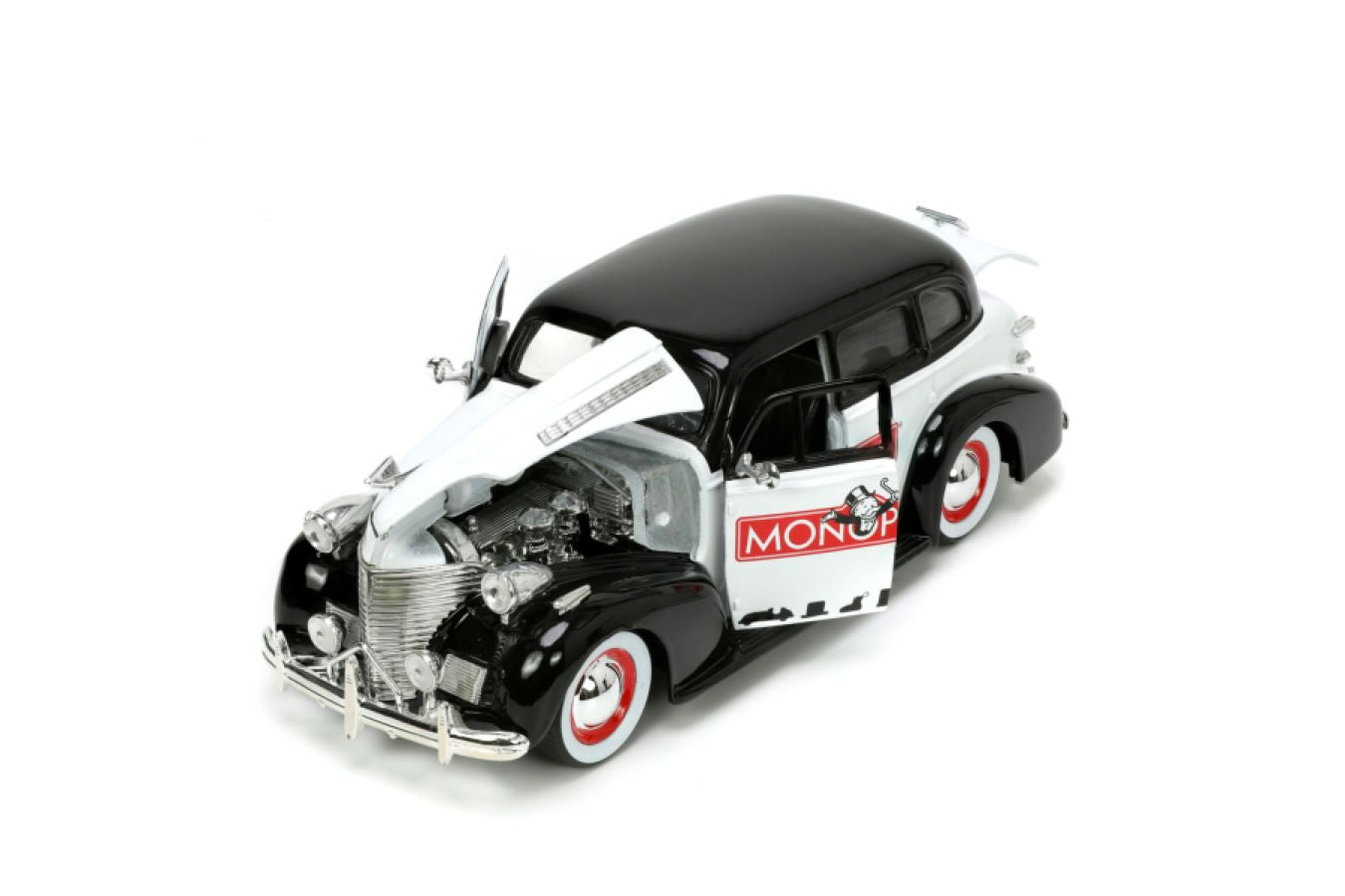Monopoly - Mr Monopoly & 39 Chevy Master Deluxe 1:24 Scale