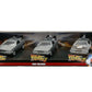 Back to the Future - DeLorean 1:32 Scale 3-Pack