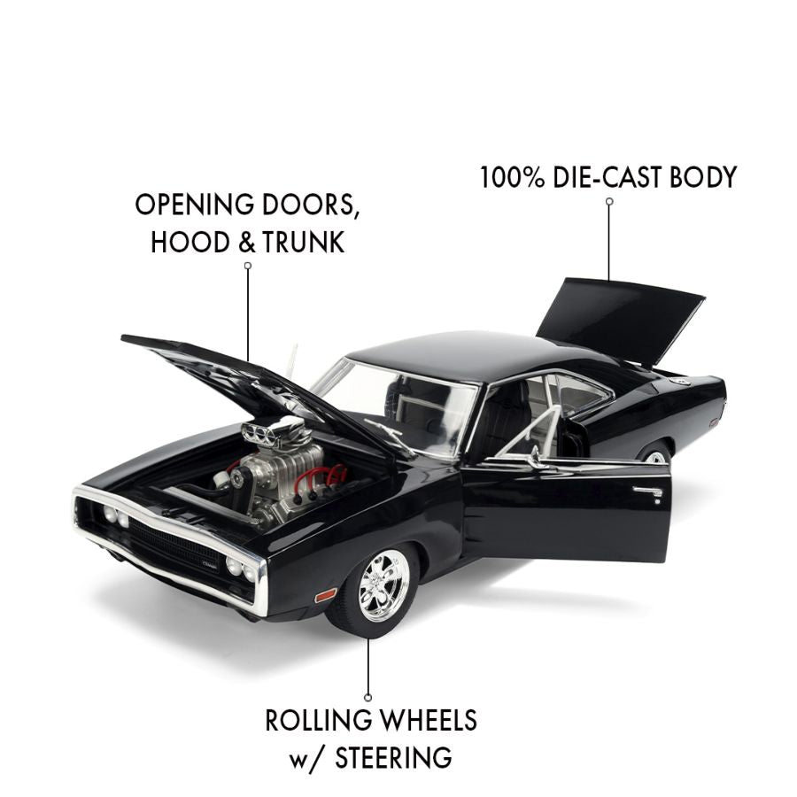Fast & Furious - 1970 Dodge Charger (True Spec) 1:18 Scale Diecast Vehicle