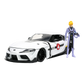 Robotech - Roy Focker & 2020 Toyota Supra 1:24 Scale