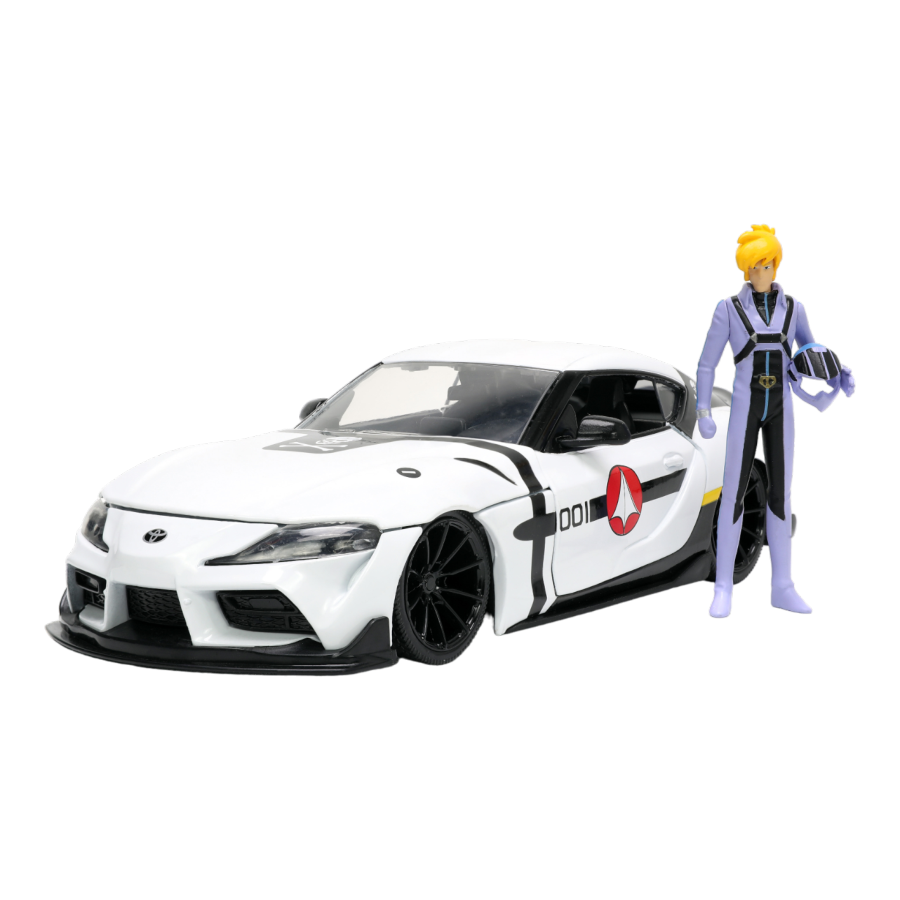 Robotech - Roy Focker & 2020 Toyota Supra 1:24 Scale