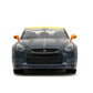 Naruto - Nissan GT-R R35 (2009) 1:24 Scale with Naruto Figure Hollywood Rides Diecast Vehicle