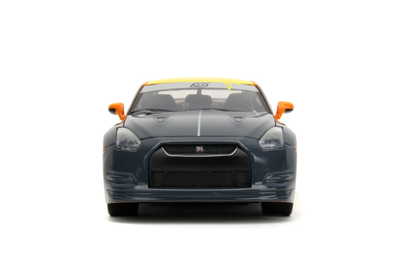 Naruto - Nissan GT-R R35 (2009) 1:24 Scale with Naruto Figure Hollywood Rides Diecast Vehicle