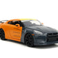 Naruto - Nissan GT-R R35 (2009) 1:24 Scale with Naruto Figure Hollywood Rides Diecast Vehicle