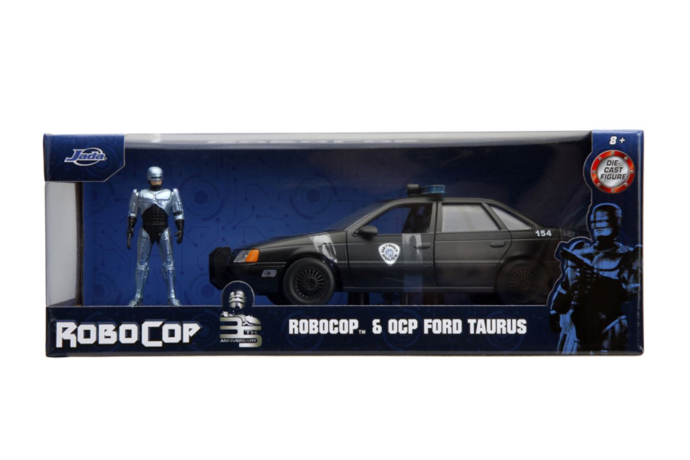 Robocop - 1986 Ford Taurus with Robocop 1:24 Scale Set