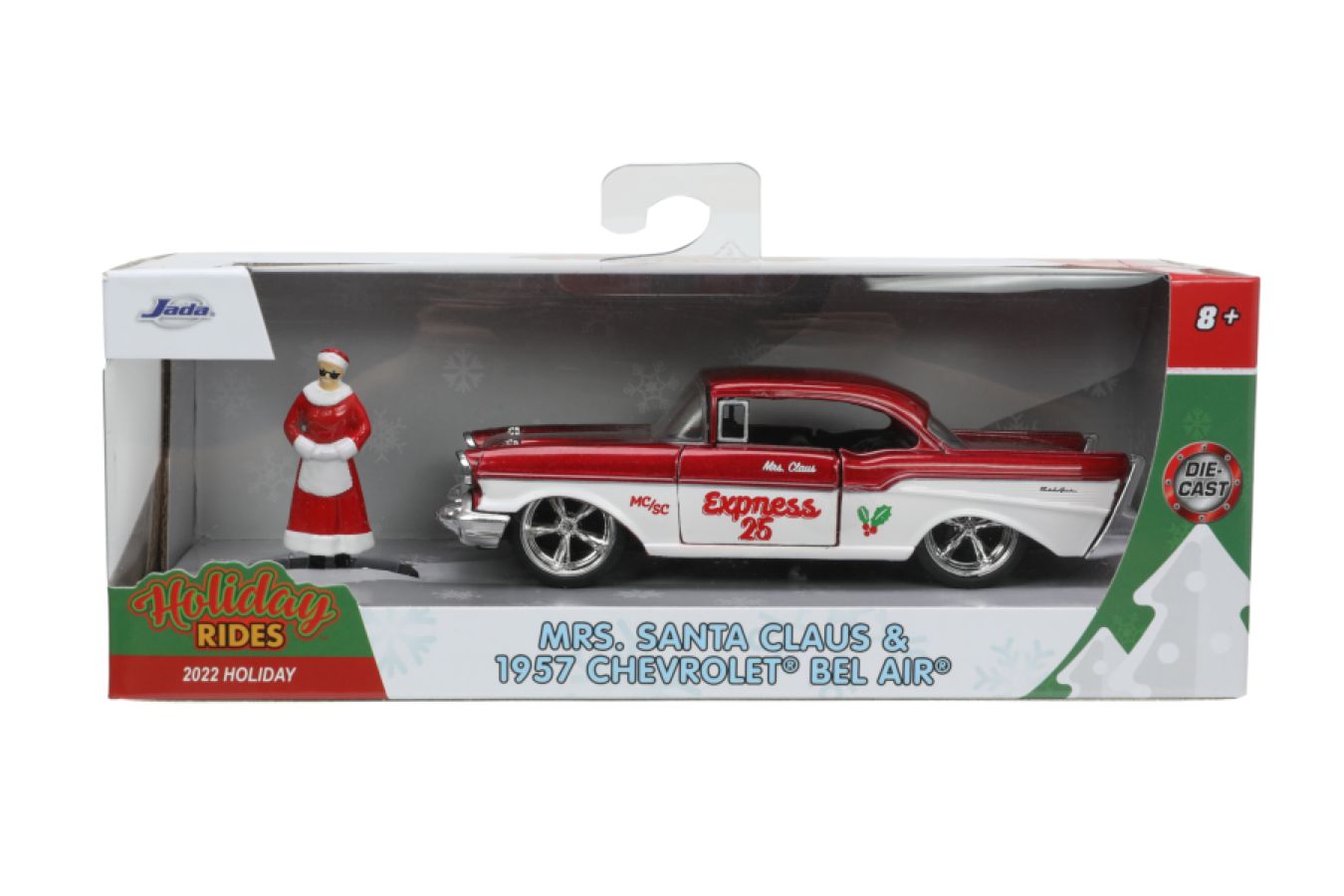 Holiday Rides - Xmas vehicle w/Ms Claus 1:32 Scale